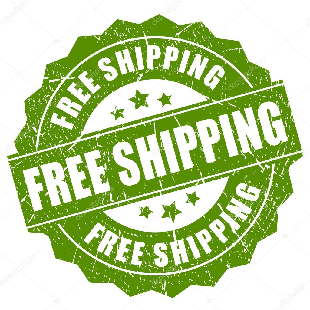 Free shipping grunge icon