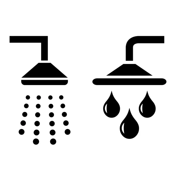 淋浴符号 — 图库矢量图片
