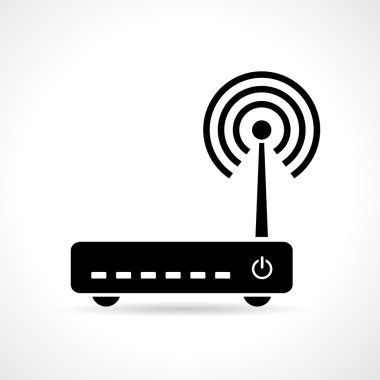 Modem vektör simgesi