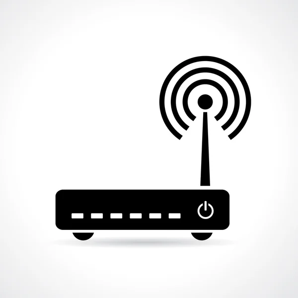 Modem vector pictogram — Stockvector