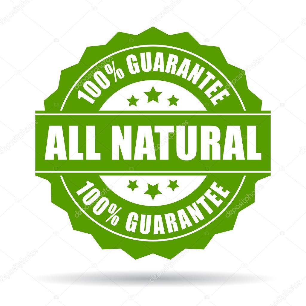 Natural guarantee icon