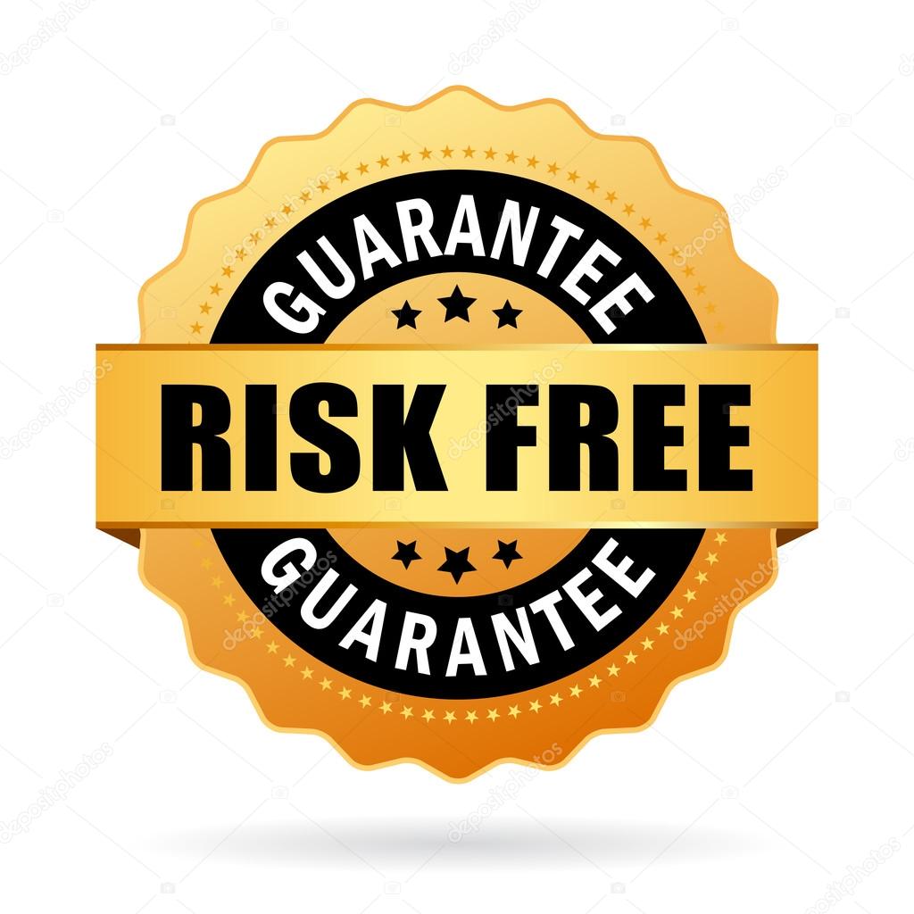 Risk free business icon