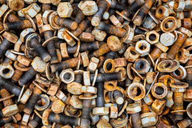 Eski paslanmış soyut metal dokusu