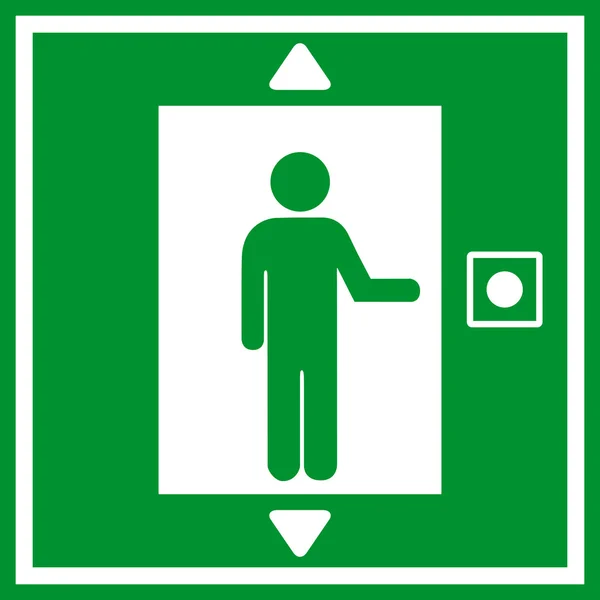 Lift-Symbol — Stockvektor