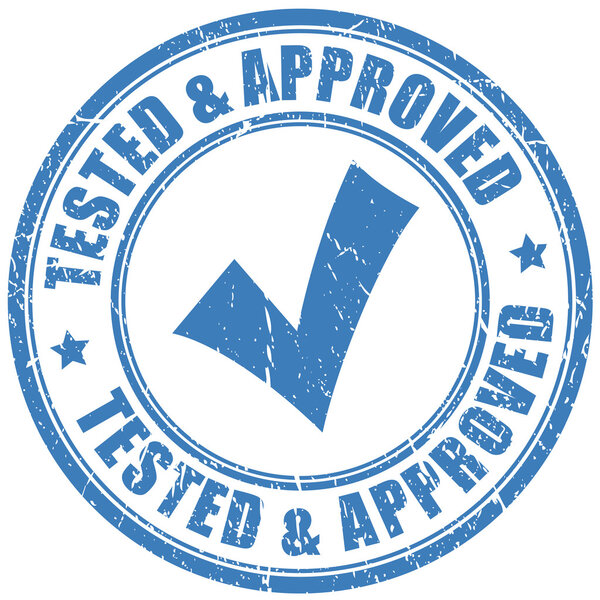 Approved stamp