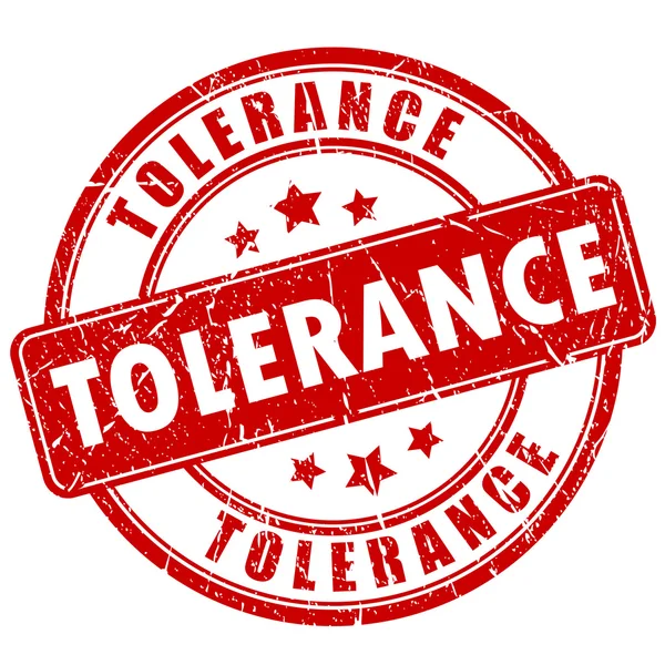 Sello de tolerancia — Archivo Imágenes Vectoriales
