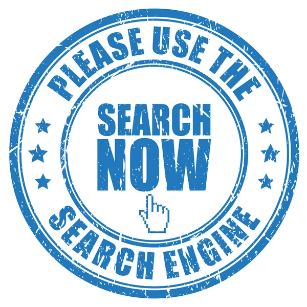 Utilice el sello del motor de búsqueda — Archivo Imágenes Vectoriales