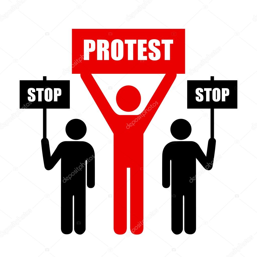 Demonstration of protest