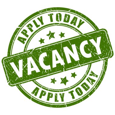 İş vacancy damgası