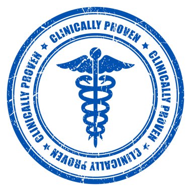 Klinik olarak kanıtlanmış mürekkep lastik damgası