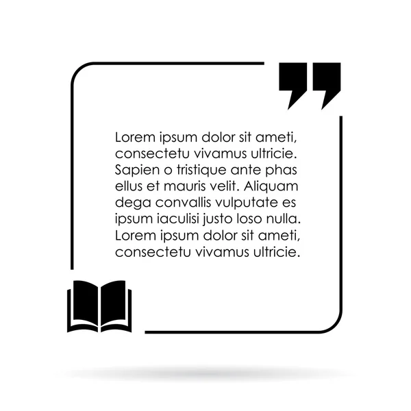 ᐈ Quote box design stock vectors, Royalty Free quote box illustrations download on Depositphotos®