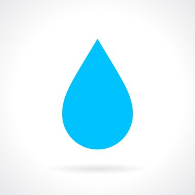 Water drop icon clipart