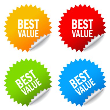 Best value stickers clipart