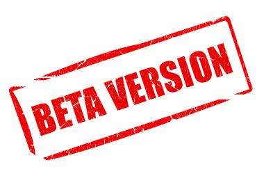 Beta sürüm damgası