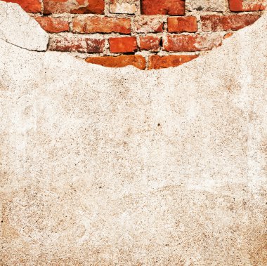 tuğla çimento duvar