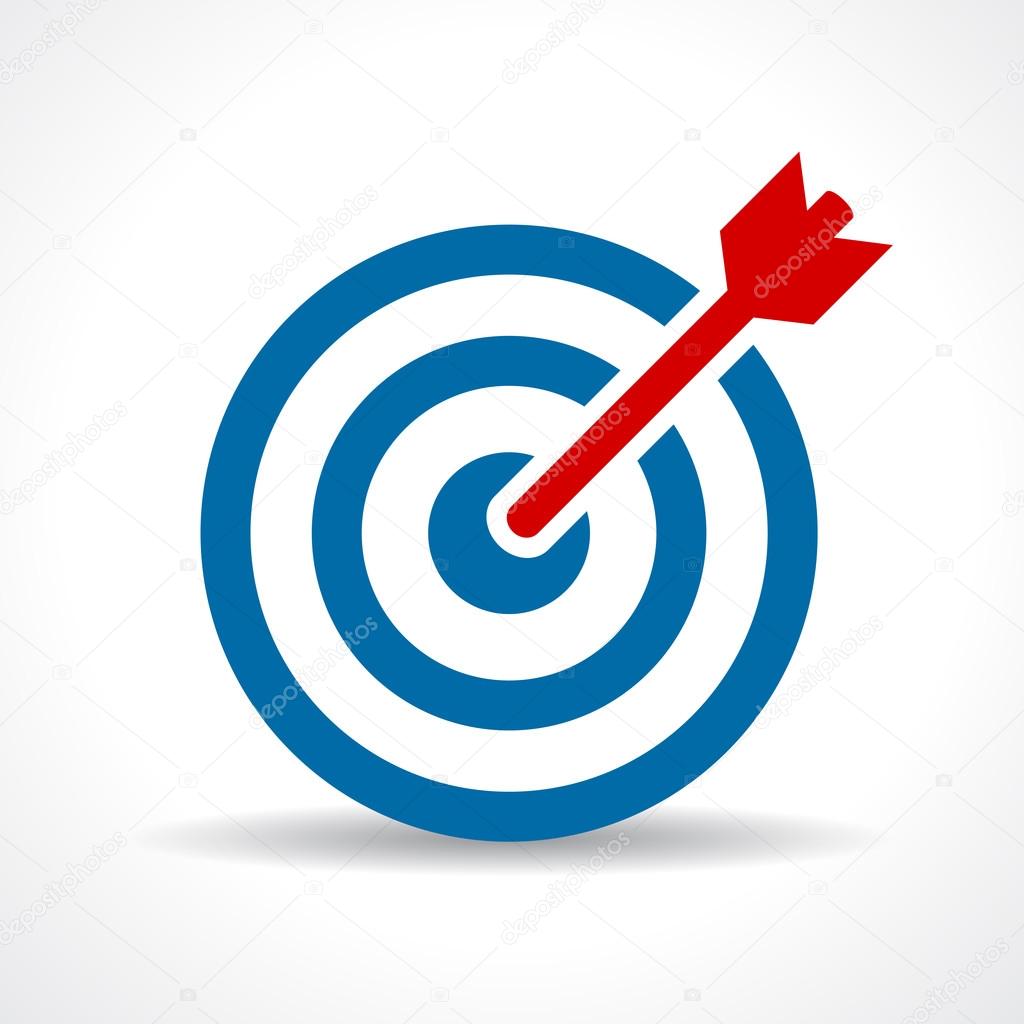 Target Goal Icon Vector Image By C Arcady Vector Stock