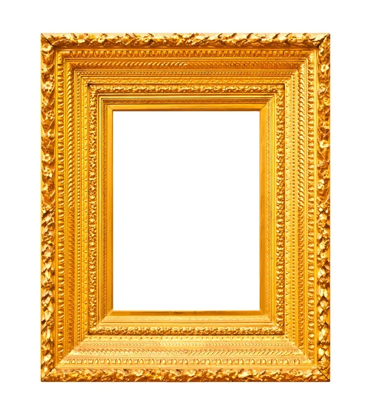 厚い巨大なゴールド フレーム — ストック写真
