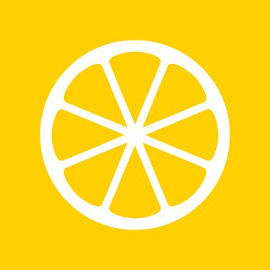 limon vektör simgesi