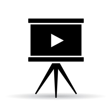 Video ekran simgesini