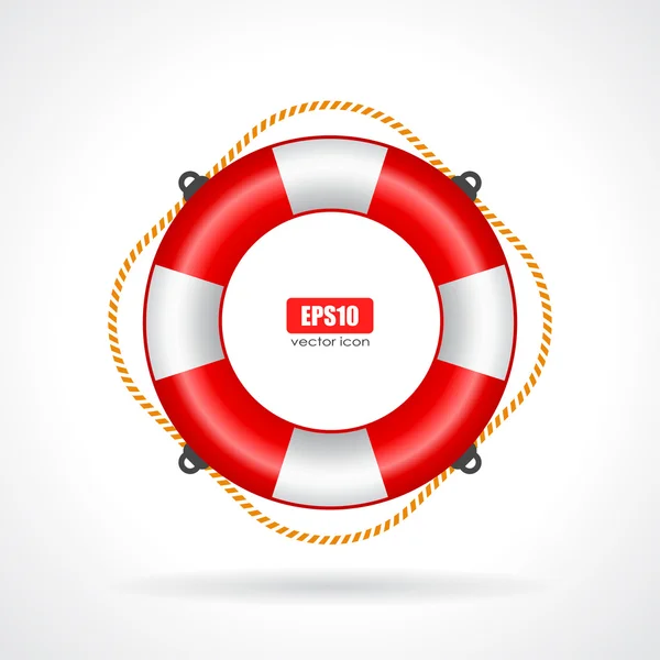 Life ring vector icon — Stock Vector