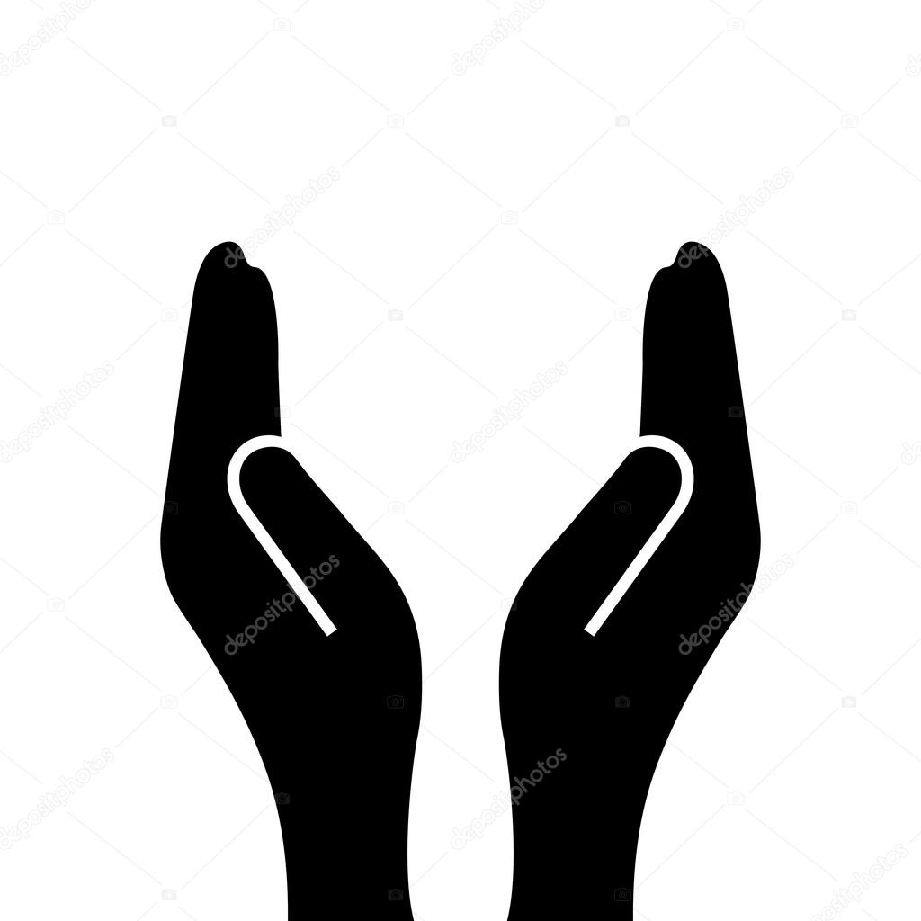 Support Hands Icon Stock Vector Arcady 99013410 Support Hands Icon Stock Vector Arcady 99013410