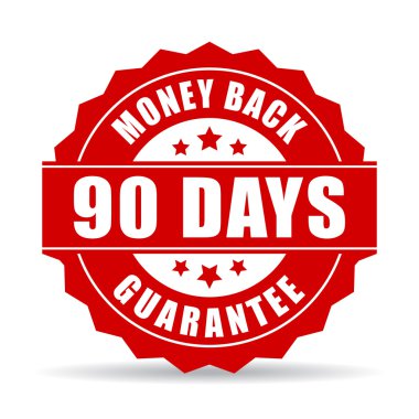 90 gün para iade garantisi simgesi
