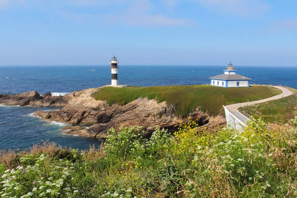 Pancha Island lighthouse — Stock fotografie