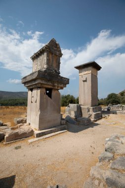 Lycia antik kenti Xanthos, Türkiye