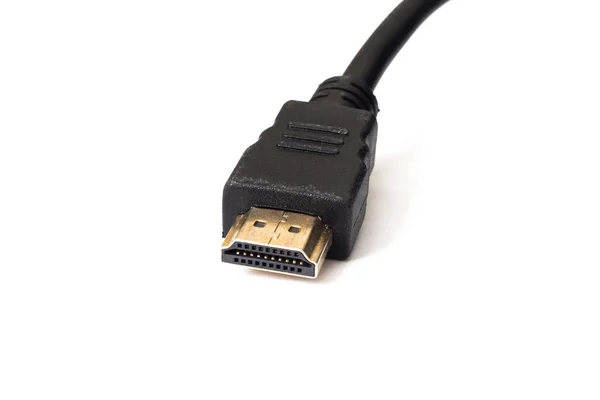 Conector Cable Para Conectar Dispositivo Electrónico Cerca —  Fotos de Stock