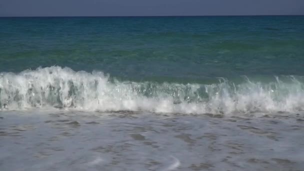 Vlny Pláži — Stock video