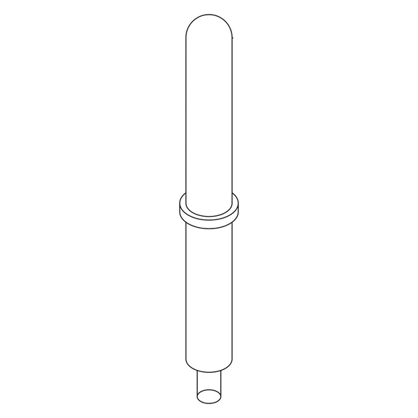 Ikonę kroplomierza, izometryczny styl 3d — Wektor stockowy