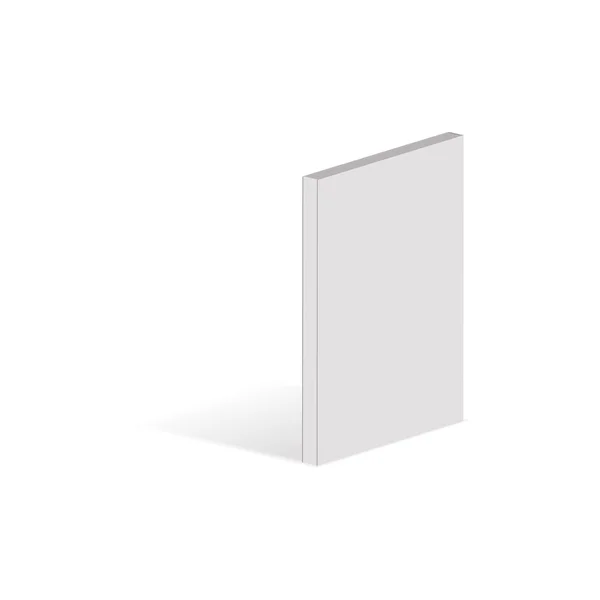 Icono de libro vertical, estilo isométrico 3d — Archivo Imágenes Vectoriales