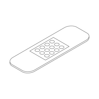 Simge, izometrik 3d tarzı sıva