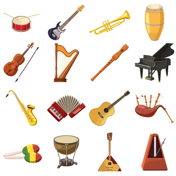 Music Icons set — Stock Vector