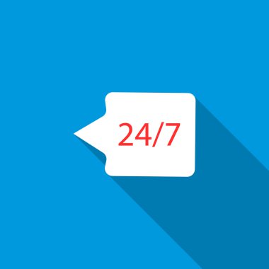 sohbet balonu simgesinin 24 saat teknik destek