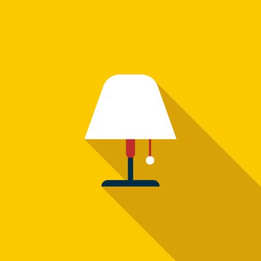 zemin lamba simgesi, düz stil