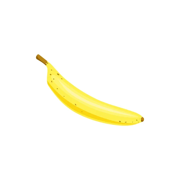 Banaan pictogram in cartoon stijl — Stockvector