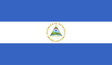 Nikaragua bayrağı görüntü