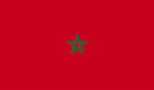 Morocco flag image — Stock Vector