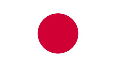 Japonya bayrağı görüntü