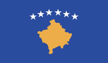 Kosova bayrağı görüntü