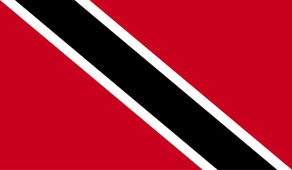 Trinidad ve Tobago bayrak resim — Stok Vektör