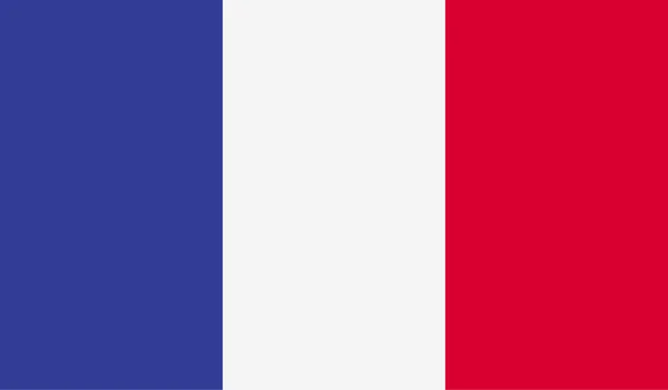 Frankreich-Flagge — Stockvektor