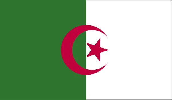 Algeria flag image — Stock Vector