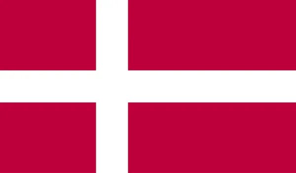 Denmark flag image — Stock Vector