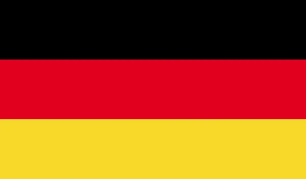 Imagem da bandeira da Deutschland — Vetor de Stock