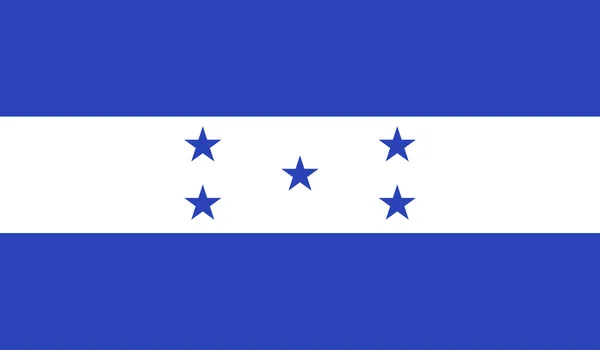 Bandera de Honduras imagen — Archivo Imágenes Vectoriales