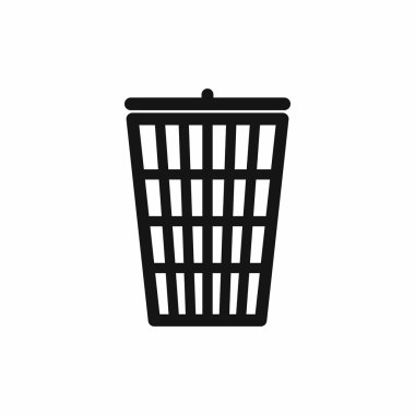 Çöp kutusu simgesi, basit biçim