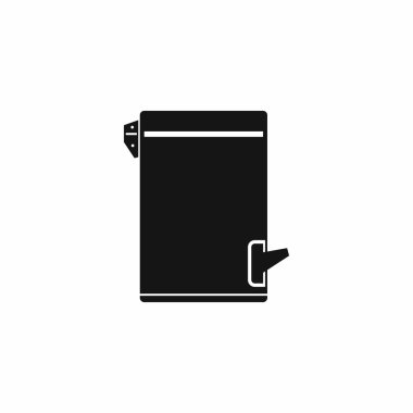 Çöp kutusu simgesi, basit biçim