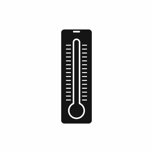 Значок термометра, простой стиль — стоковый вектор